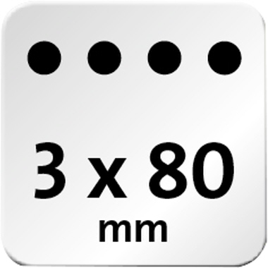 Blocklocher Novus B2200 lichtgrau bis 200 Blatt
