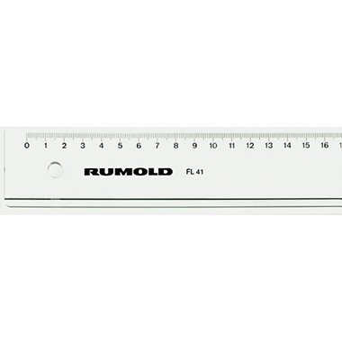 Lineal Rumold FL41/50 50cm Plastik 