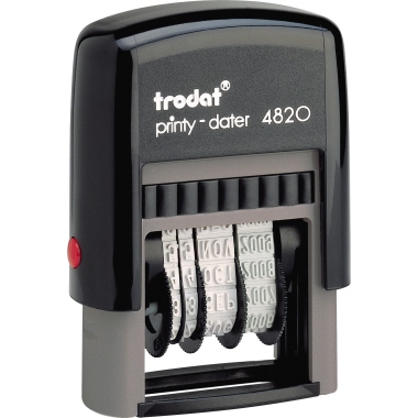 Datumstempel Trodat Printy Dater 4820 Selbstfärbend, Mini , 25x4mm