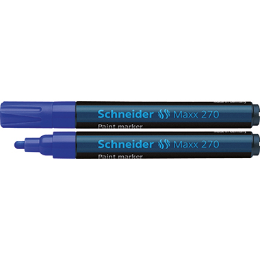 Lackmarker Schneider Maxx 270 1-3mm blau 