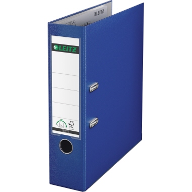 Ordner Leitz 1010 Plastik A4 80mm nachtblau 