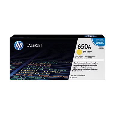 Toner HP 650A CE272A yellow 