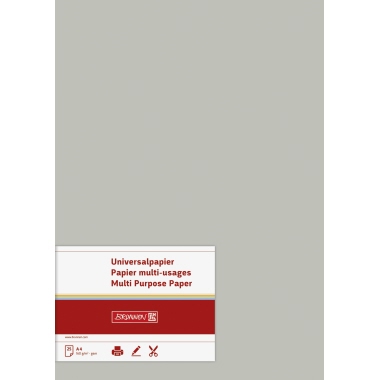 Kopierp. Brunnen A4 120g grau 105123580