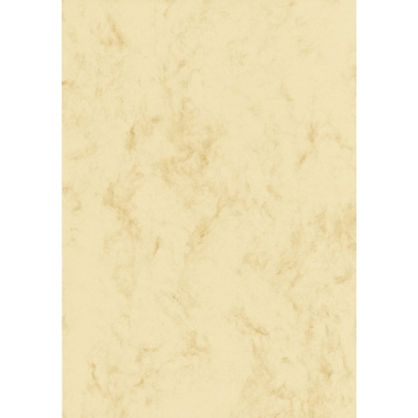 Designpapier Sigel DP372 marmorbeige A4, 90g