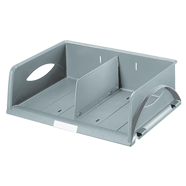 Briefkorb Leitz 5230 A4 Sorty grau 