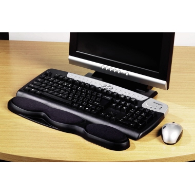Handgelenkauflage Kensingt 62385 schwarz Für Die Tastatur Mit Gelfüllung