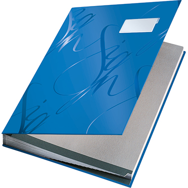 Unterschriftsmappe Leitz 5745 A4 blau 
