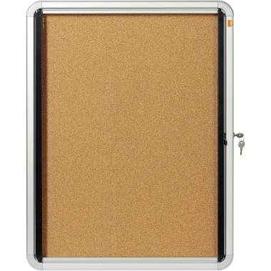 Schaukasten Nobo 1902561 inne 4xA4 Korkrückwand