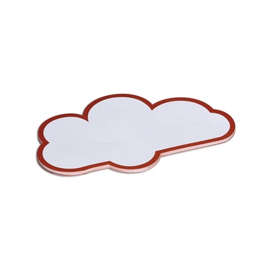 Moderationskarte Maul 63958 Wolke weiß 14x23cm 20 Stück