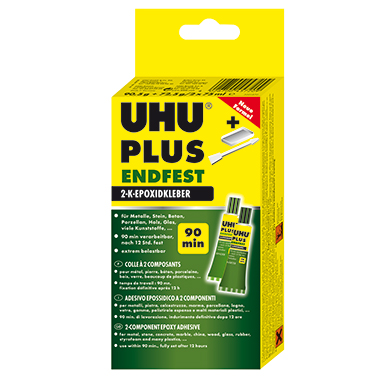 Klebstoff Uhu plus endfest 45720 163g 163 Tube Binder, Tube Härter In Einer Hä