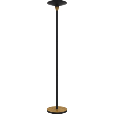 LED-Deckenfluter Unilux BALY BAMBOO schwarz, bambus, 400140805