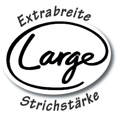 Kugelschreiber BIC cristal breit blau Strichstärke 0,6mm