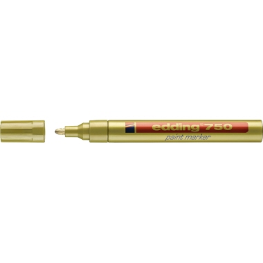 Lackmarker edding 750 2-4mm gold 