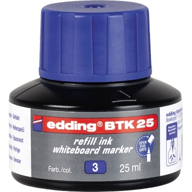 Nachfülltusche Edding BTK25 25ml blau 