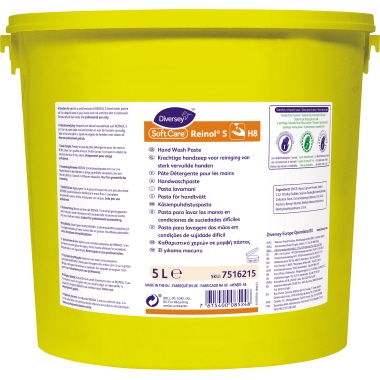 Handwaschpaste Reinol m. Reibem. 5l Reibe