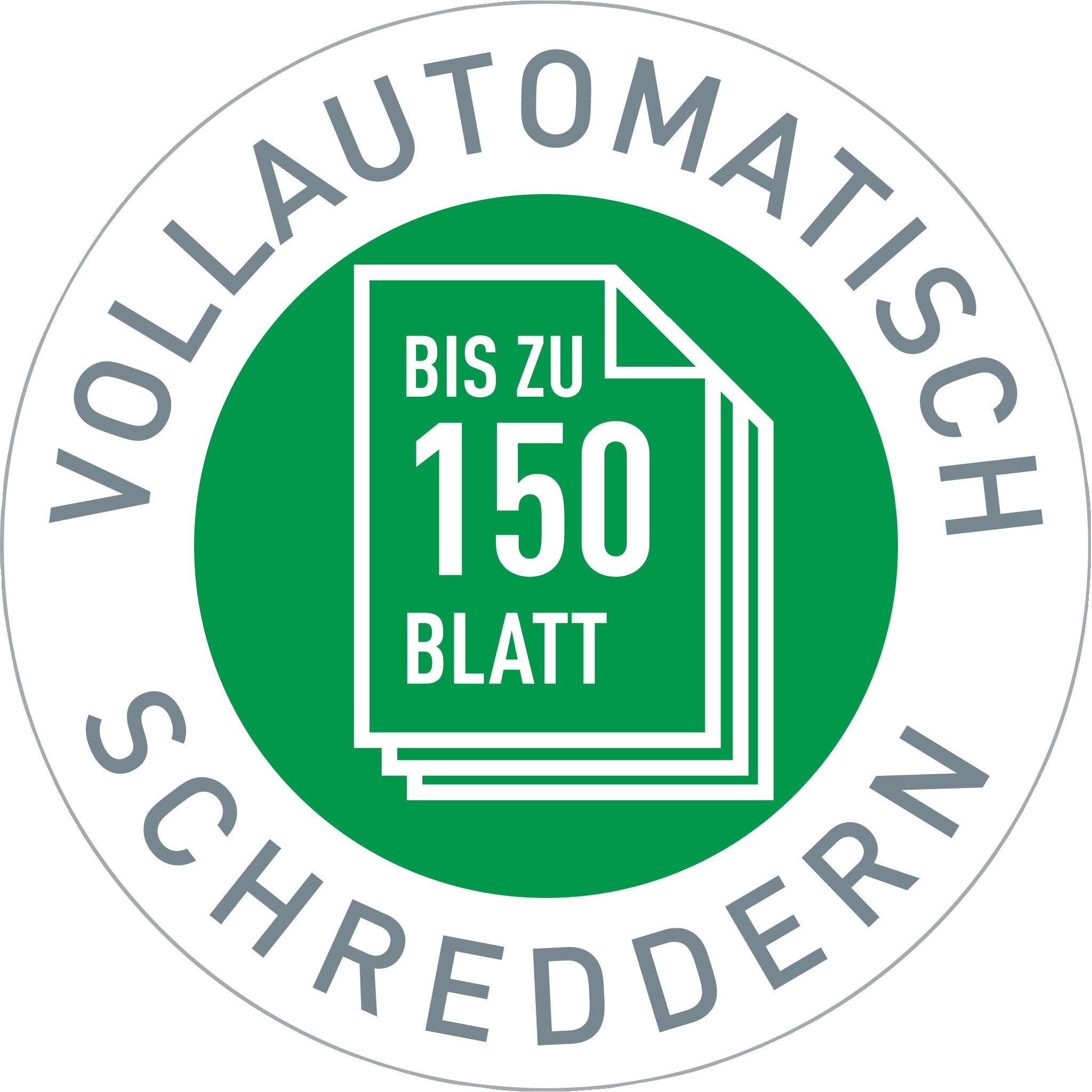 Aktenver. LEITZ 80130000 P4 4x28mm 44L Iq Auto Office 150 weiss/grau