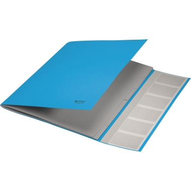 Ordnungsmappe Leitz 3914 A4 PP 6F blau recycle
