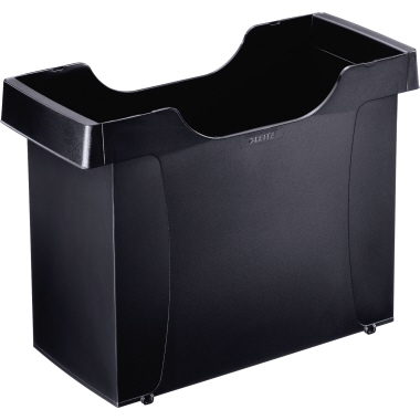 Uni-Box Leitz 1908 schwarz, Maße: Nnen 37x26x16,2cm; AUßEN 40x27,5x1