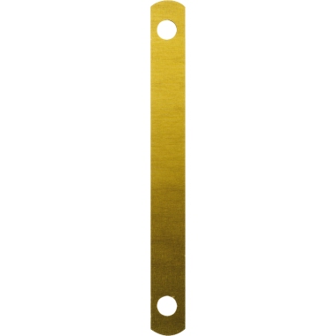 Deckschiene Leitz 1714 Metall gold für Hefter