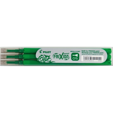Tintenrollermine PILOT FriXion 2265 BLSFRP5 grün 0,3mm 3er-Set
