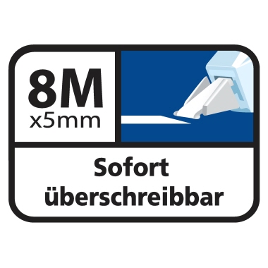 Korrekturroller Tipp-Ex Microtape Twist t 5mm X 8m, -kappe