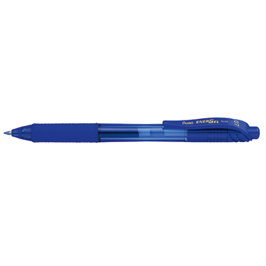 Gelschreiber Pentel BL107 blau Strichstärke 0,35mm, Gehäuse 54% recycle