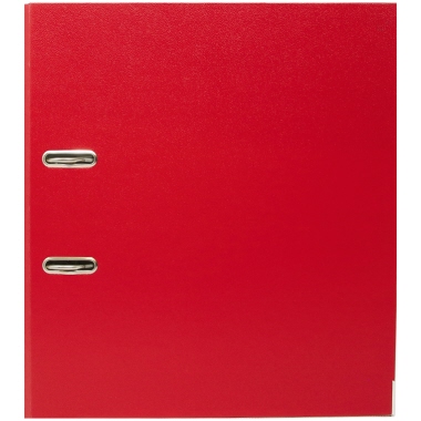 Ordner A4 80mm Plastik rot 