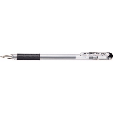 Gelschreiber Pentel K116 schwarz 0,3mm, Hybrid Gel Grip