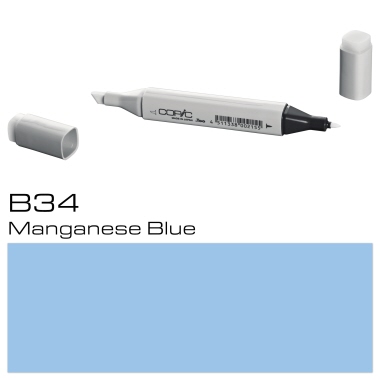 Marker Copic B34 Magnetoplan mangan blau 20075