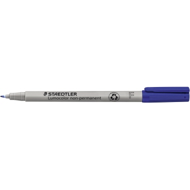 OHP-Marker Staedtler 316F Lumocolor blau Wasserlöslich, 0,6mm