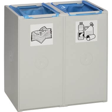 Kunststoffcontainer VAR 3801 40l 2er Set ohne Deckel