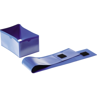 Palettenfußbanderole Durable 172407 blau 145x75mm
