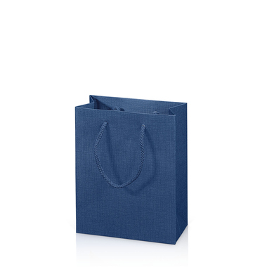 Papiertragetasche 170x85x210mm 190g blau 