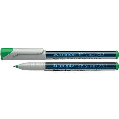 OHP-Marker Schneider Maxx 223 F grün non-permanent 0,7mm