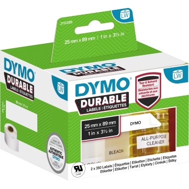 Etikett DYMO KT 2112285 25x89 2x350Stck 