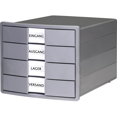 Schubladenbox HAN 10128 4F grau Karma