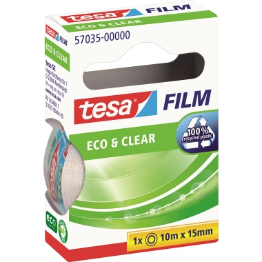 Klebefilm Tesa 57035 Eco&Clear 10mx15mm 