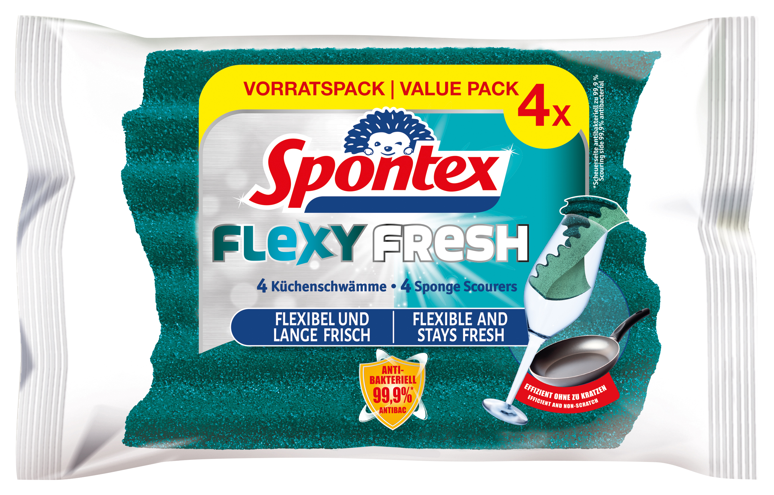 Reinigungsschwamm Spontex Flexy Fresh 