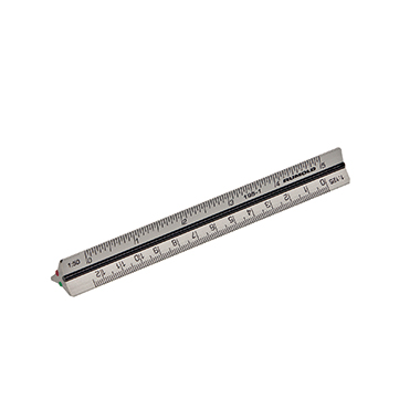 Dreikantmaßstab Rumold 195/1/10 Archit. Architekt, 10cm, 1:20, 1:25, 1:50, 1:75,