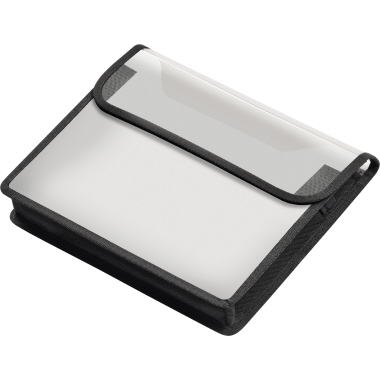 Sammelbox Veloflex 1450290 PP transparen mit Klett, 275x22x30mm, matt