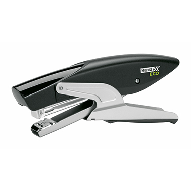 Heftzange Rapid Eco 2481200 20Bl schwarz, Kunststoff