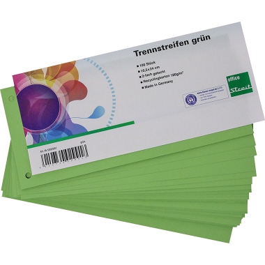 Trennstreifen STREIT 10,5x24cm 190g grün 