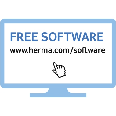 Etikett Herma 4514 80x50mm weiß Acetatseide, ABLÖßBAR, Laserdrucker -u. Etikett Herma 4514 80x50mm weiß Acetatseide, ABLÖßBAR, Laserdrucker -u.