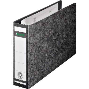Ordner Leitz 1066 A5 quer 56mm schwarz Pappe