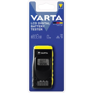 Batterietester Varta LCD-Bildschirm 