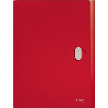 Ablagebox Leitz 4623 A4 PP rot 33x25,4cm, recycle