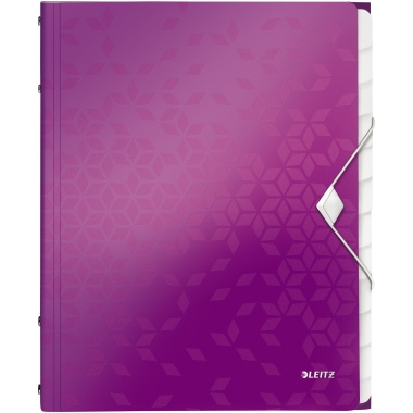 Ordnungsmappe Leitz WOW 4634 12F violett 