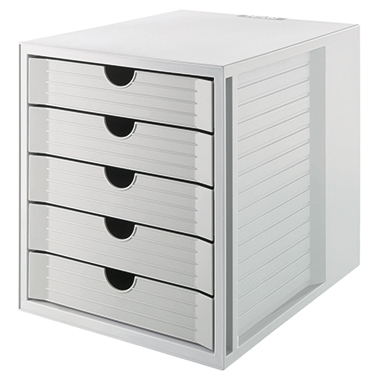 Schubladenbox Han Karma 14508 grau 5 Schubladen Öko-programm