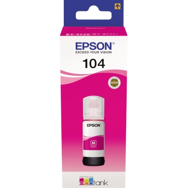 Tintenpa. Epson 104 C13T00P340 magenta 