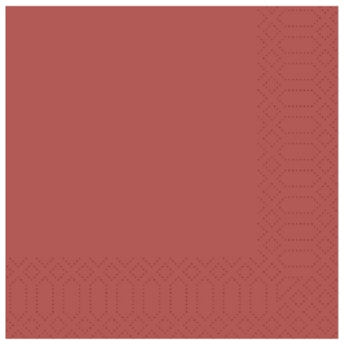 Servietten Duni 3-lagig 33x33cm bordeaux 1/4 Falz 250 Stück